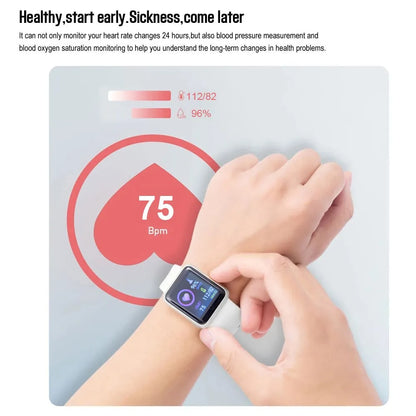 2022 Smart Watch Kids Bluetooth Fitness Tracker