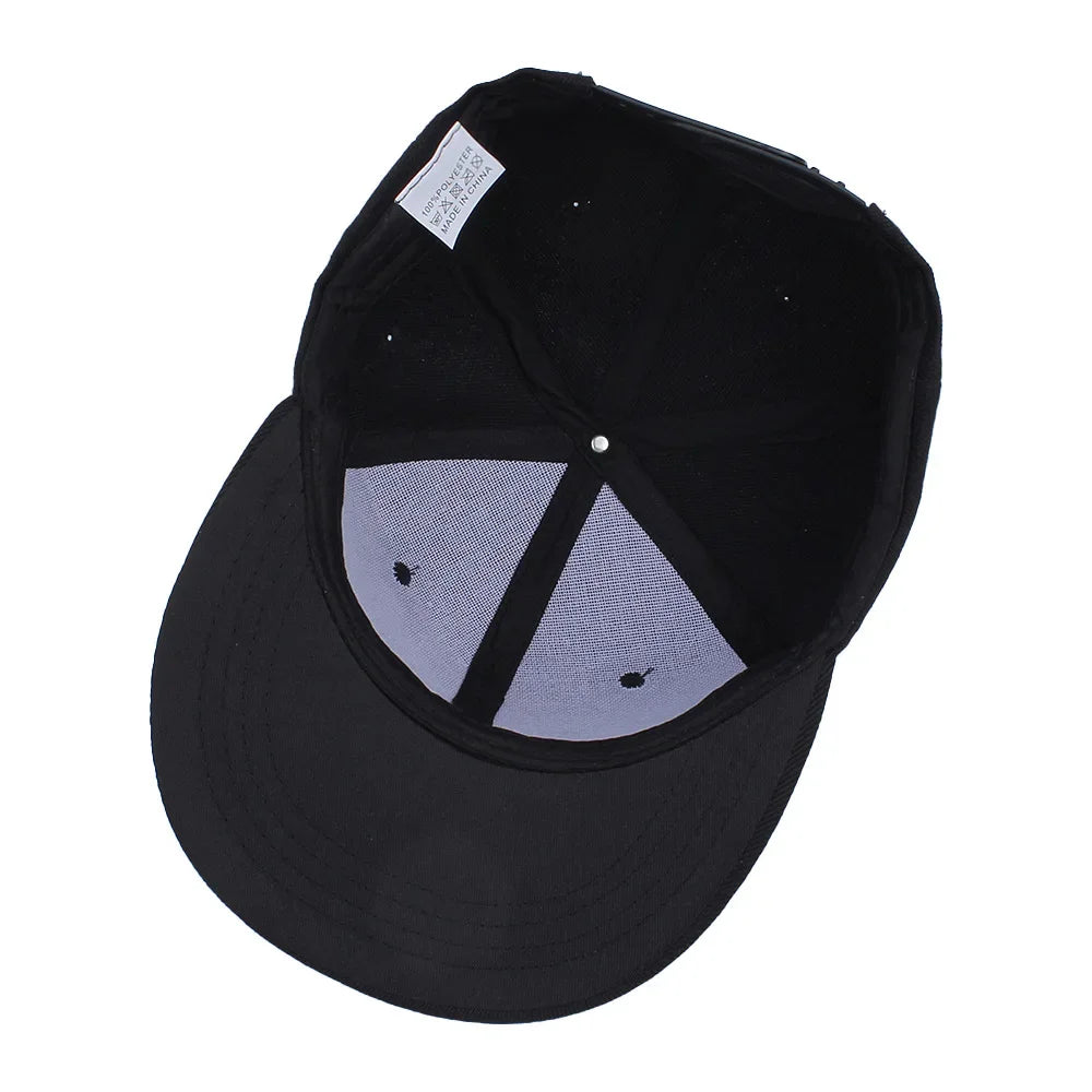 Unisex Cap Acrylic Plain Snapback Hat