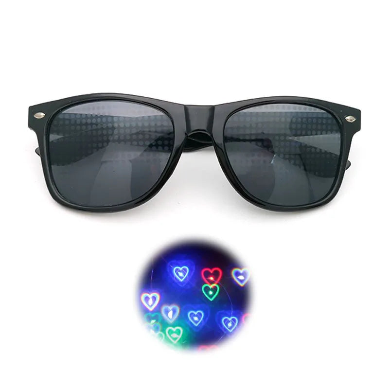 Funny Sunglasses Love and Star