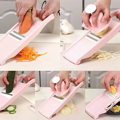 Household Vegetable Cutting Potato Slicer Shredder  Gadgets