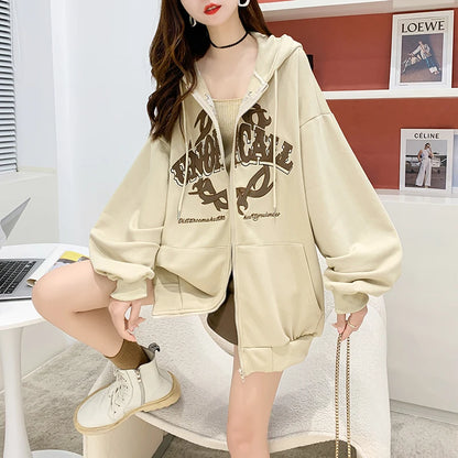 Zip Up Hoodie Women Men 2023 Y2k Kawaii HaraHip