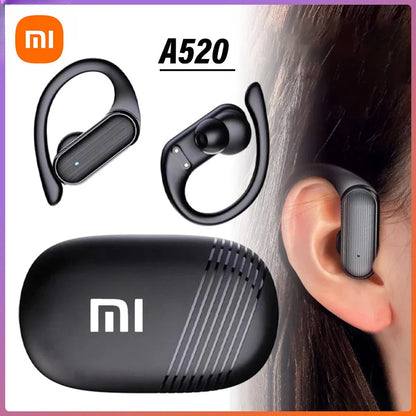 Xiaomi A520 TWS Bluetooth 5.3 Wireless Headphones Sports Waterproof Earphone Stereo Earhook Noise Reduction Earbuds with Mic