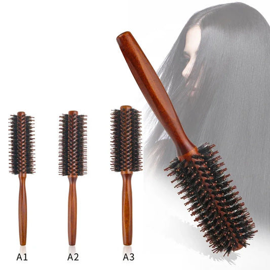 3 Types Straight Twill Hair Comb Natural