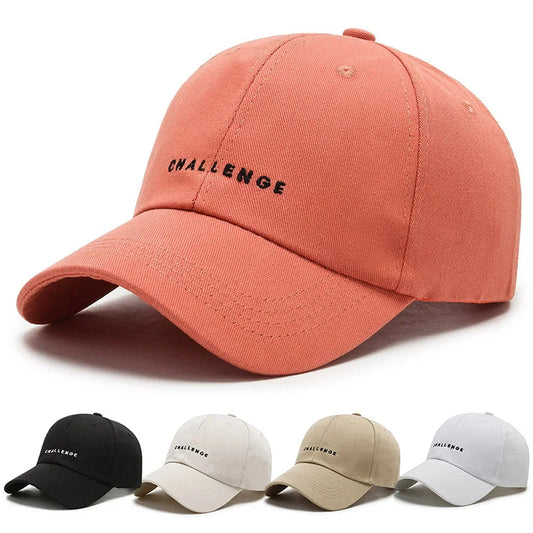 2023 Summer Baseball Cap Women Men Letter CHALLENGEk Caps