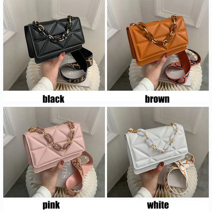 Fashion Women Shoulder Bag Handbags PU Leather