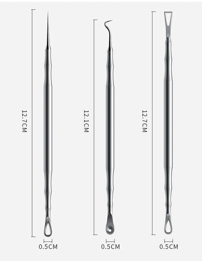 New German Ultra-fine Cell Pimples Blackhead Whitehead Clip Beauty Salon Special Remove Acne Fat Particles Needle Tool