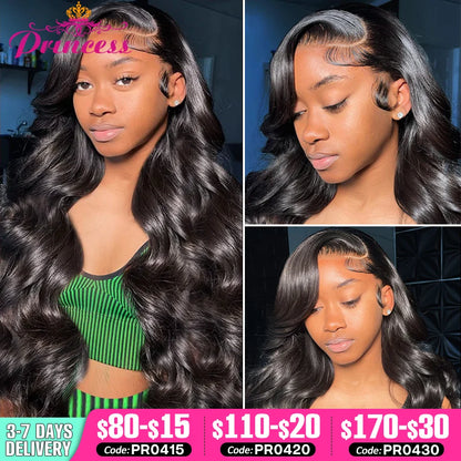 Princess Hair 13x Body Wave Lace Frontal Wig With Baby Hair