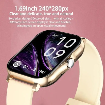 For Xiaomi tch Women Bluetooth Call SmartWatch Men New