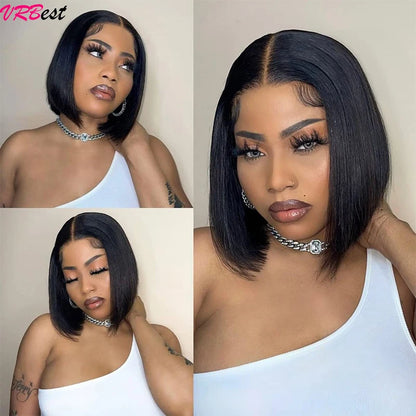 Straight Bob Wig Lace Front Human HaiR Wig