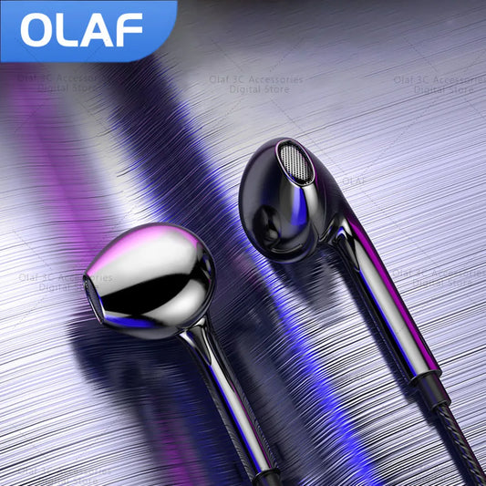 OLAF 3.5mm Wired Headphones In Ear Headset