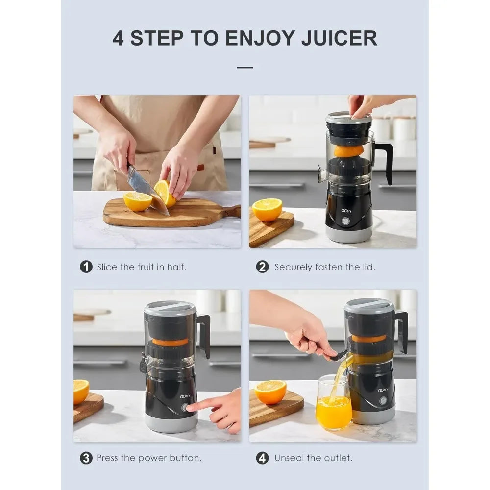 Electric Citrus Juicer, Portable Orange