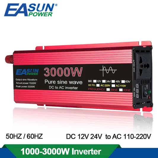 1000W 1600W 2200W 3000W Pure Sine Wave Inverter
