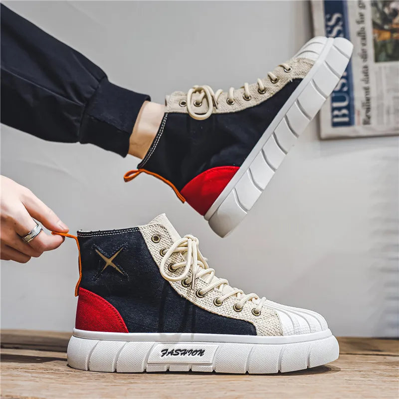 2024 High Top door Canvas Athletic shoe