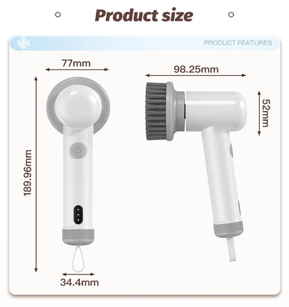 New Wireless Electr rofessional Cleaning Brush Labor