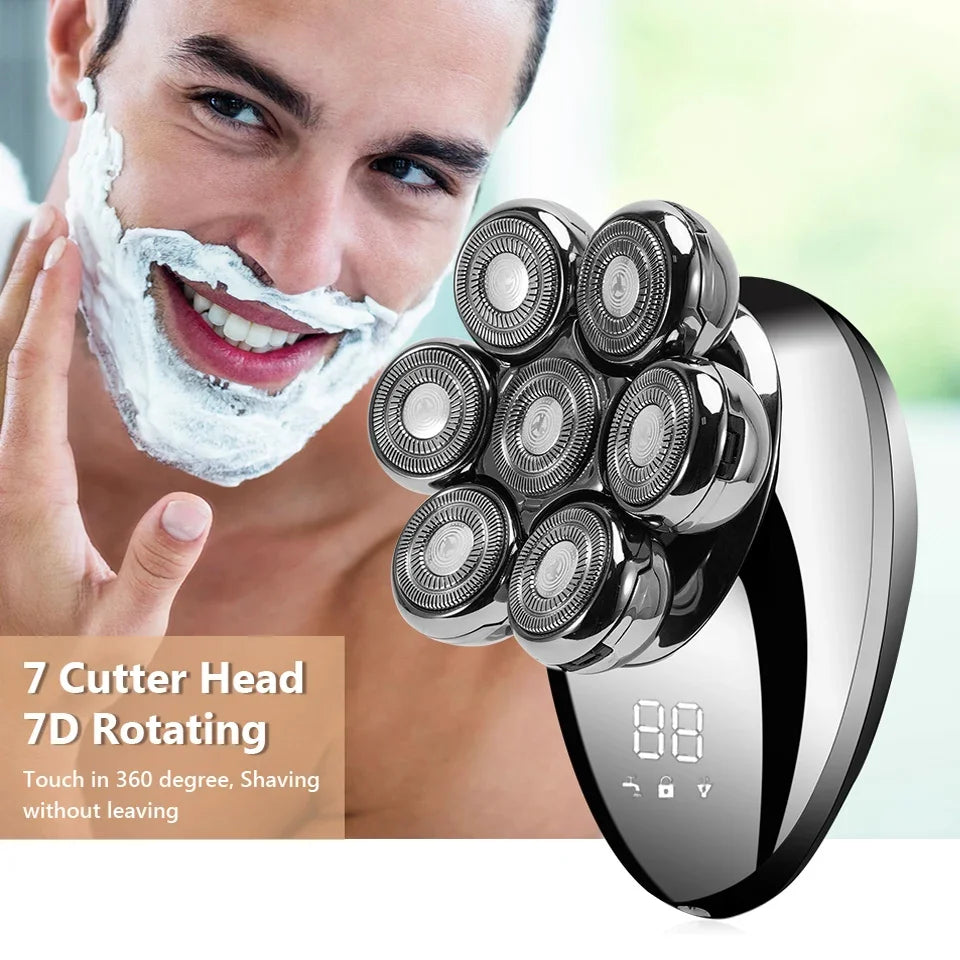 New Shaver For Men 7D Independently 7  Razor Multifunction