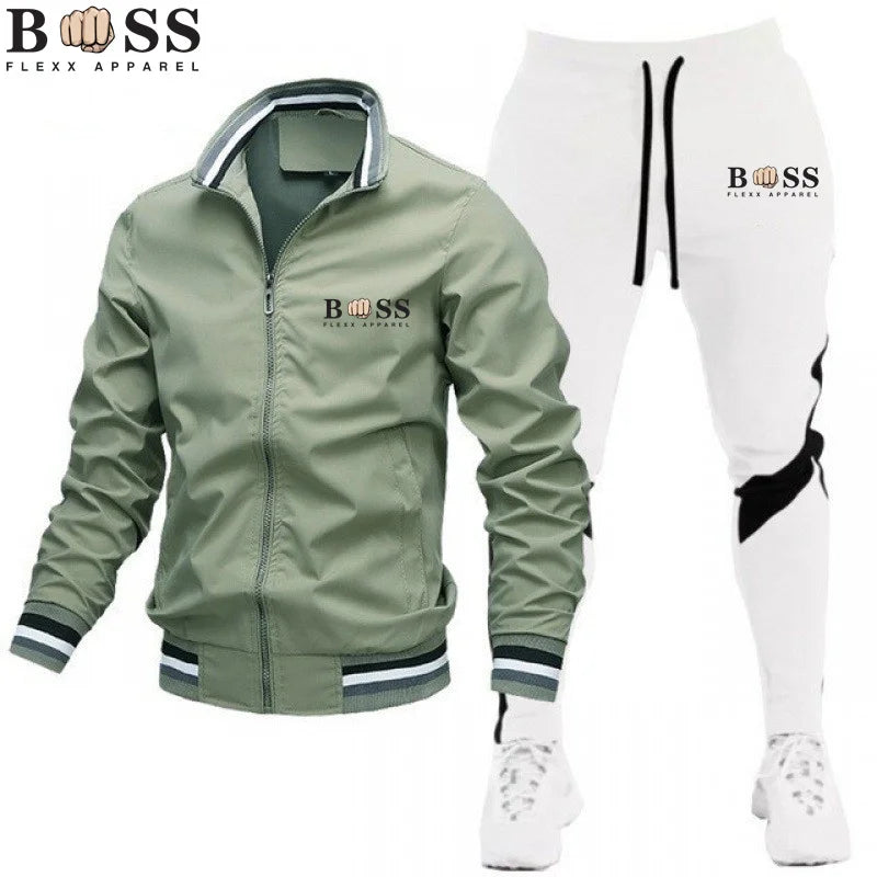 per Stand Collar Sports Suit Jogging Fitness