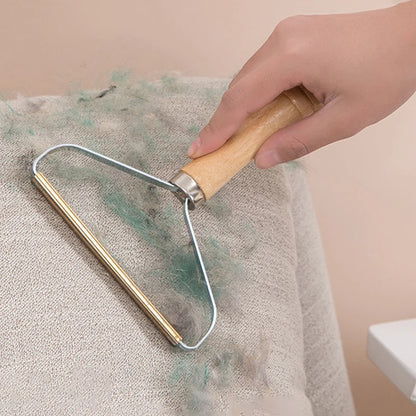 Portable Lint Remover Clothes Fuzz Fabric Shaver Brush Power-Free Fluff Removing Roller For Sweater Woven Coat Cleaning Tool