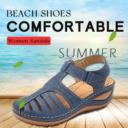 Women Shoes Sandals Premium Mid Heels Platform