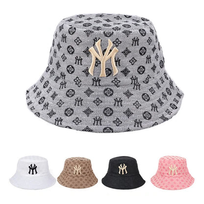 Summer Fashion Letter Embroidery Unisex Bucketport Cap High Quality