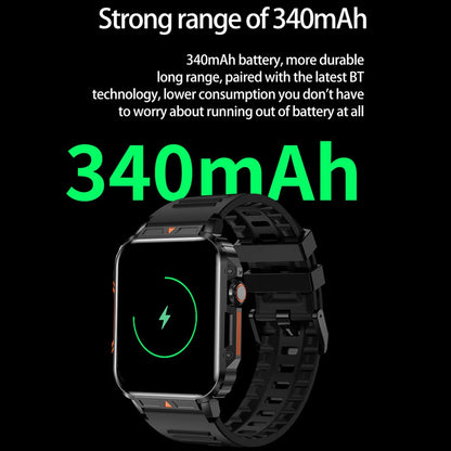 Military Outdoor GPS Sports Smart Watch Men 1.95 inch Heart Rate