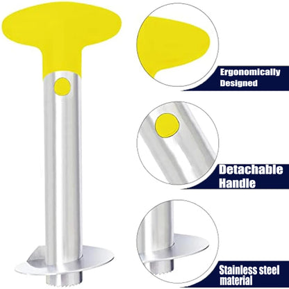 Pineapple Corer and Slicer Tool, Stainless Steel