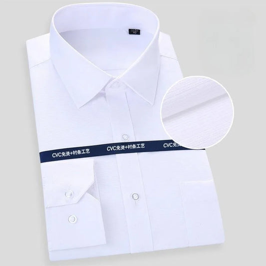 High Quality Cotton Men Dress Long Sleeve Shirt