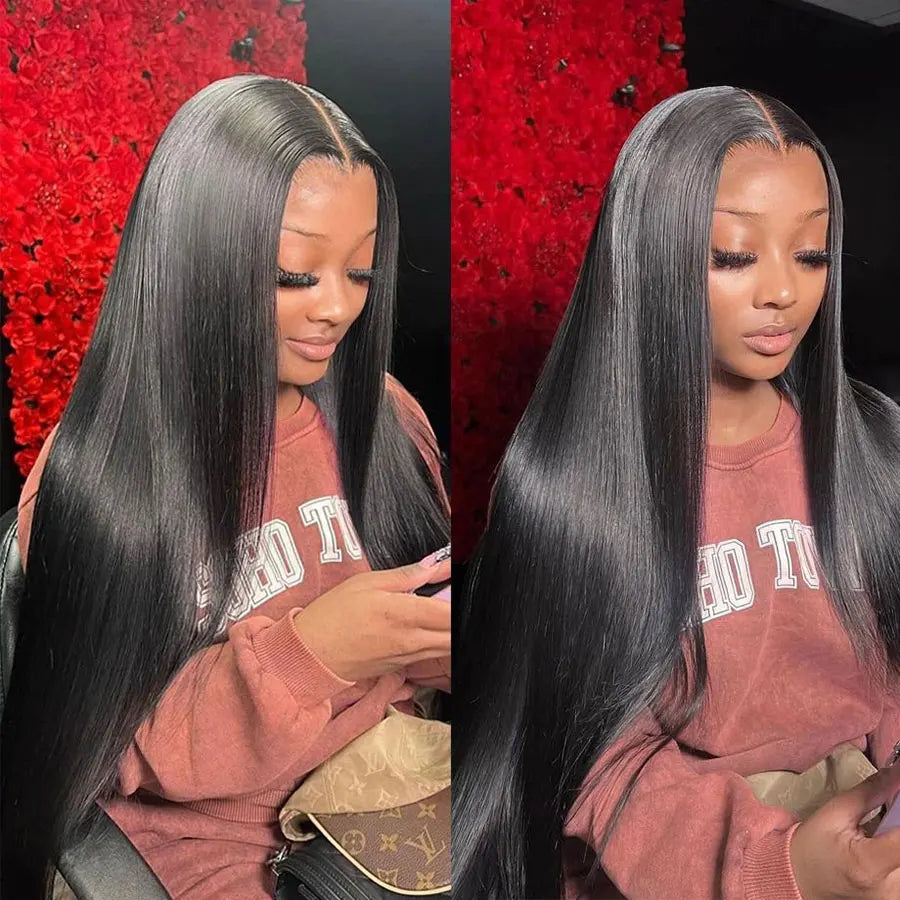 Glueless Straight Lace Wig 13x4 Lace Front Wigs Wear 6x4 5x5