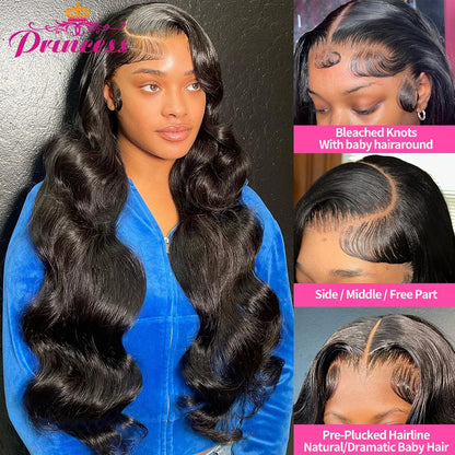 Princess Hair 13x Body Wave Lace Frontal Wig With Baby Hair