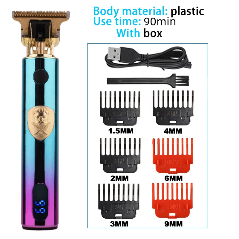 T9 Original Machine Colorful Body cucts Professional Hair Clipper Clip