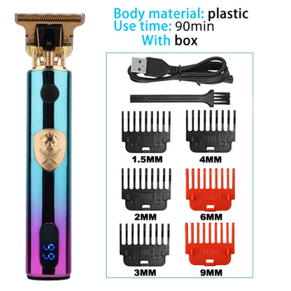 T9 Original Machine Colorful Body cucts Professional Hair Clipper Clip