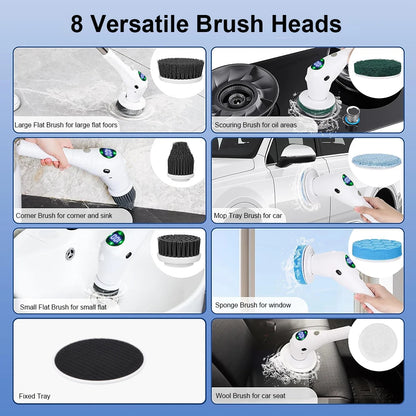 Electric Cleaning Brush For Bathroom Kitchen Windows Toilet