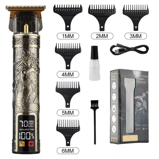 T9 LCD Electric Hairder Hair Precision Trimmer for Men