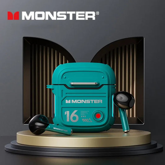 Monster XKT16 Wireless Earphones Bluetooth 5.3 Gaming