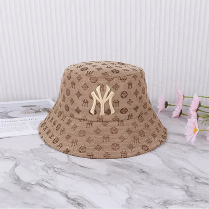 Summer Fashion Letter Embroidery Unisex Bucketport Cap High Quality