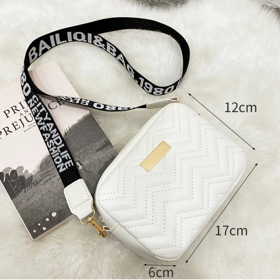 Fashion Solid Color Shoulder Bag Crossse Female