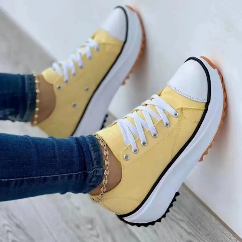 2023 New Fashion Summer Sport Shoes Female Lace up