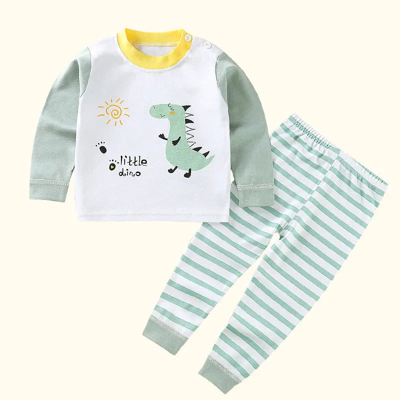 Children Kids Clothes Sets  Boys Girls Suit Pajama Sleepwear