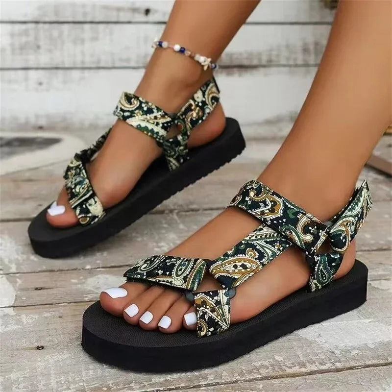 2023 Summer FlCasual Slippers Large Size Women Sandals