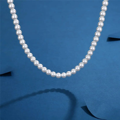 Rock Imitation Pearl Necklace oker Fashion Party Jewelry Gift