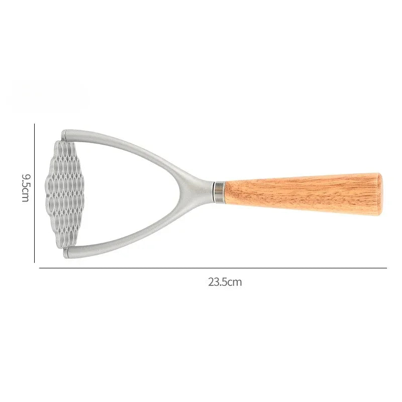 Manual Potato Masher Meat Potato Pressor Tool Whisk Food Cutter Crusher Home Kitchen Gadgets Multifunctional Garlic Pusher