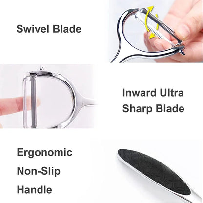 Stainless Steel Vegetable Peeler Tools Multifunction Carrot Grater Kitchen Accessories Gourmet Food Gadgets Dining Bar Home