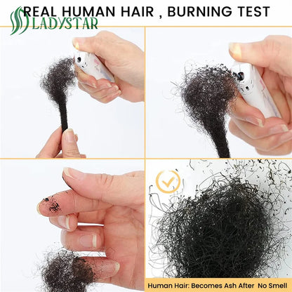 0.4cm Loc Extension Human Hair 8 inch 40 Strands