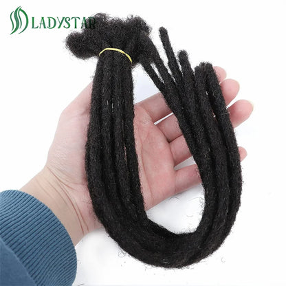 0.4cm Loc Extension Human Hair 8 inch 40 Strands