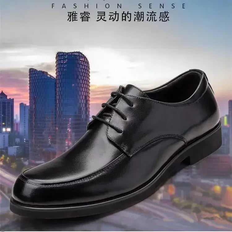 Mens Dress Shoes Men's Formal Original Leather Italian Business