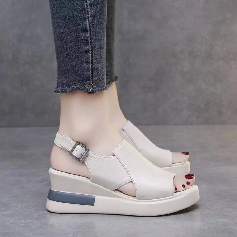 2022 Summer Wedge Platform Sandals Fashion