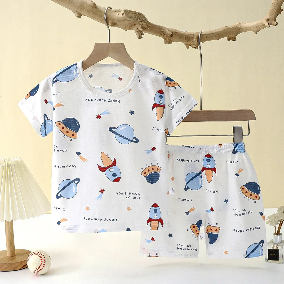 Children's Clothing Summer Short Girl T-shirt shorts Cotton Suit Baby