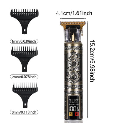 Three-speed Variable Gear T9 Hair Clipper Shaving Hair Taver Boyfriends