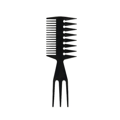 Professional Double Side Tooth Combs Fish Bone Shape Hair
