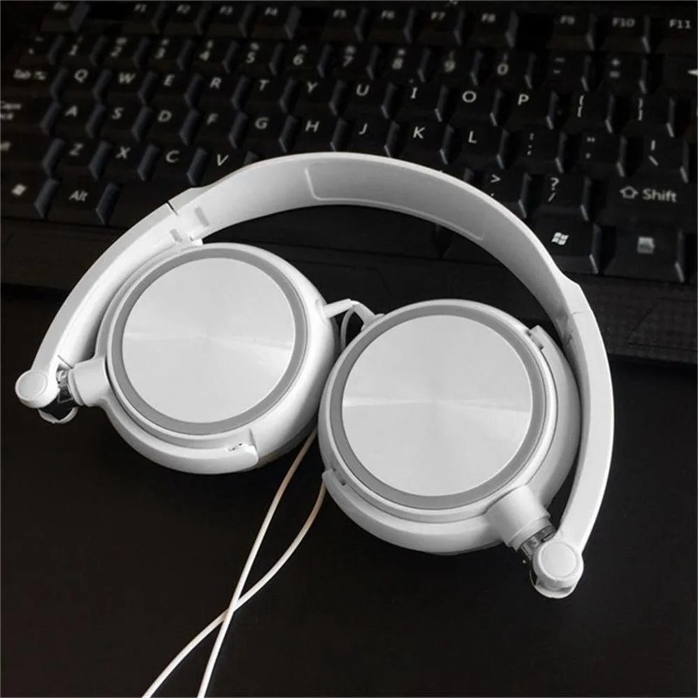 3.5mm Wired HD Sound Head phones For PC MP3 Phone