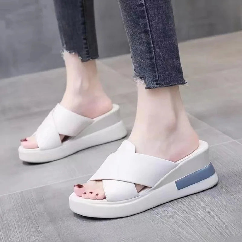 2022 Summer Wedge Platform Sandals Fashion